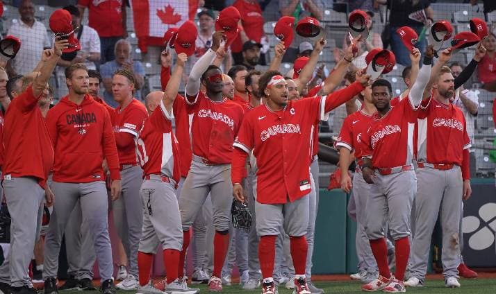 캐나다 야구 20년 만의 쾌거… WBC 사상 첫 8강 진출 확정