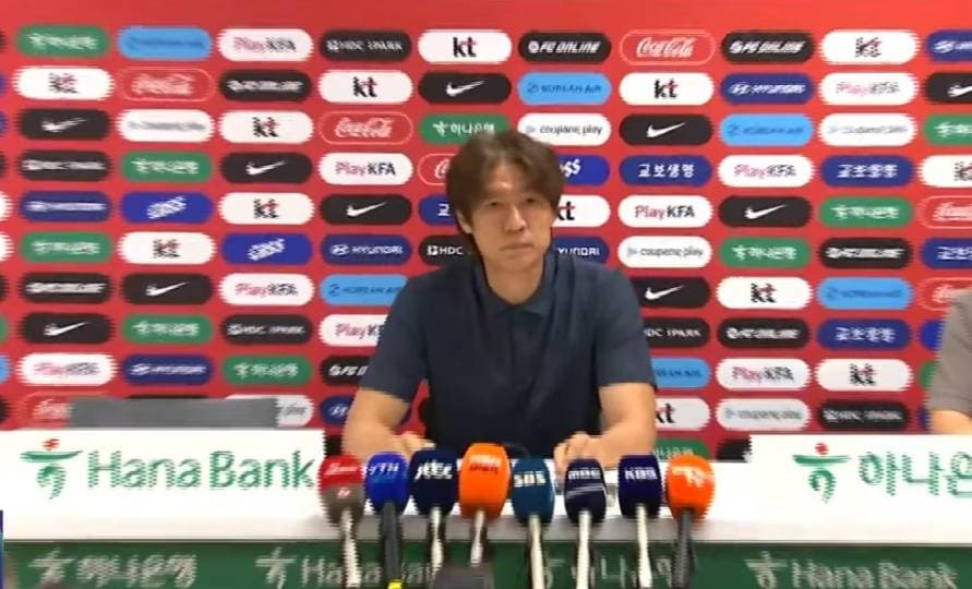 홍명보, 월드컵 실패 책임 자진 사퇴… 입장문 읽고 질의응답 없이 퇴장