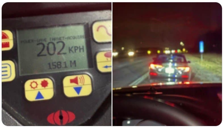 나이아가라 10대 소년 '시속 202km 폭주' … 트렁크엔 2명 발견