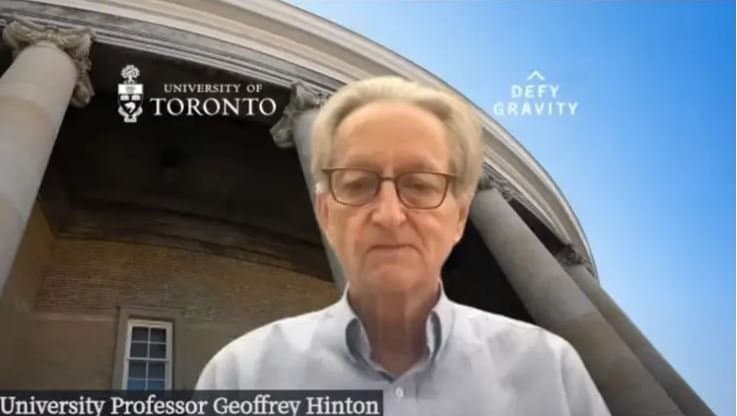 힌튼 교수 "AI에 ‘모성 본능’ 훈련시켜야 인류 멸망 없을 것"