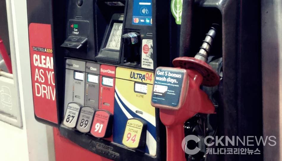 GTA 휘발유값 '수요일 1.69달러 전망' … 리터당 11센트 하락