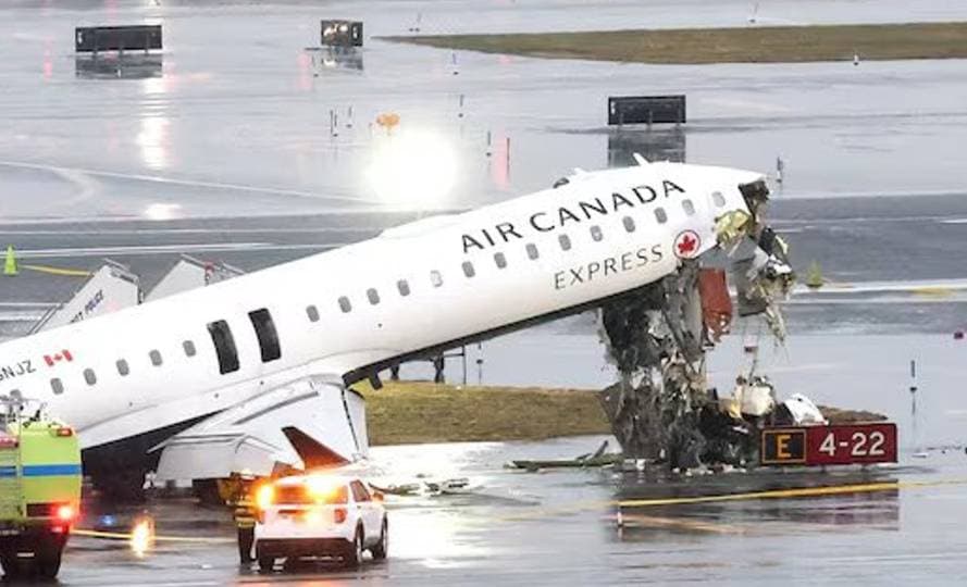 美 에어캐나다 충돌 사고, 조종사 '2명 사망' … 인재 정황 드러나