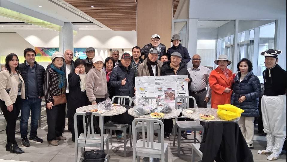 다인종우호협회, 노스욕 이란계 이웃과 '나눔 및 평화 기원' 행사 성료