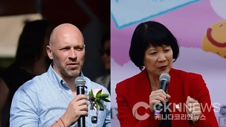 토론토 시장 선거 '대혼전' … 차우·브래드포드 '4%포인트' 접전