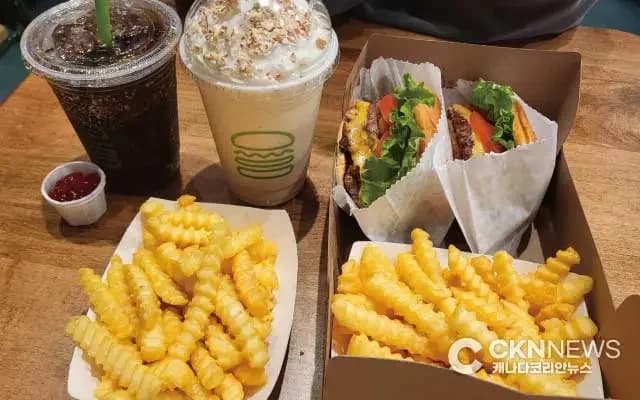 셰이크쉑 버거, 온주 '옥빌·벌링턴·런던' 신규 매장 오픈